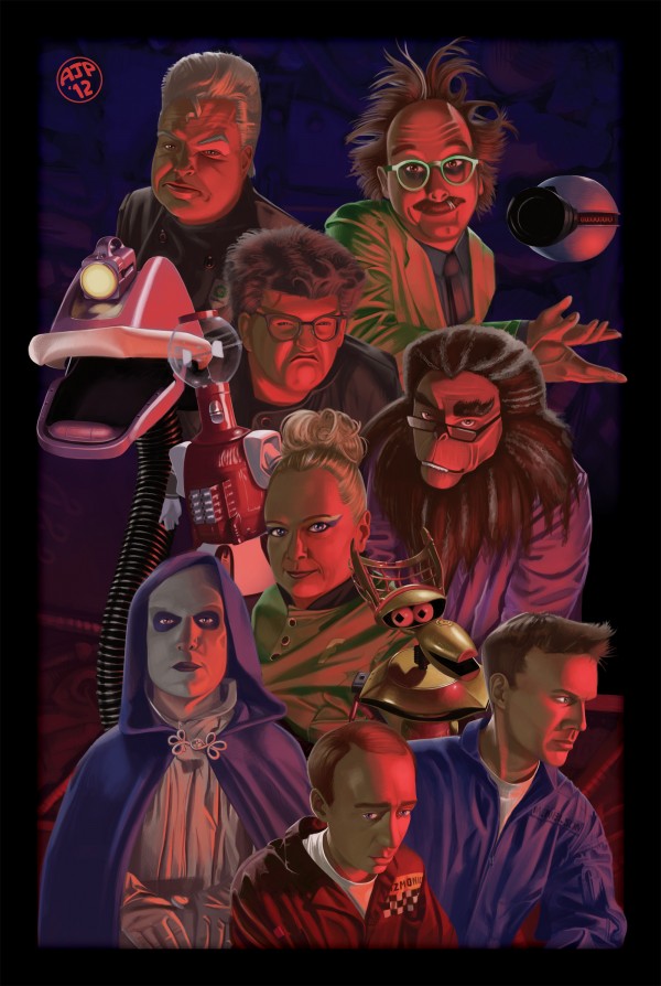 Space Oddities: MST3K Poster Art by Annamarie Pellow - Mystery Science Theater 3000