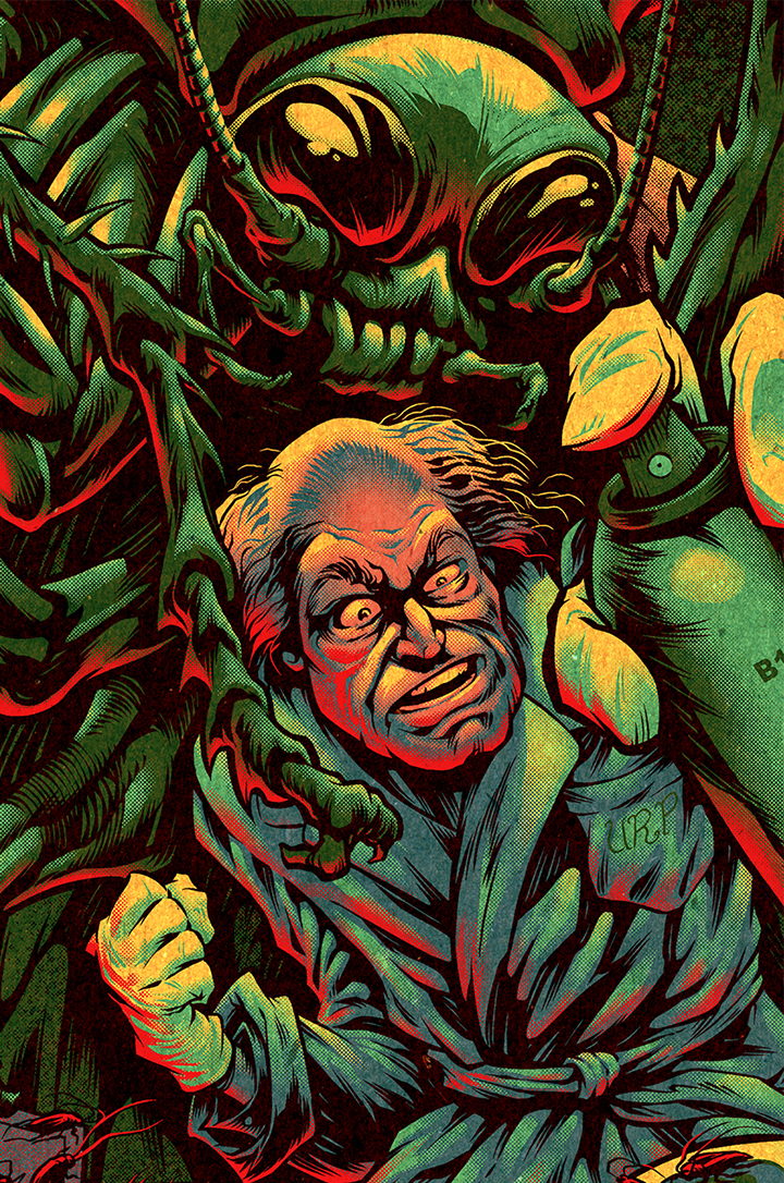 This Creepshow Art is Infested with Cockroaches